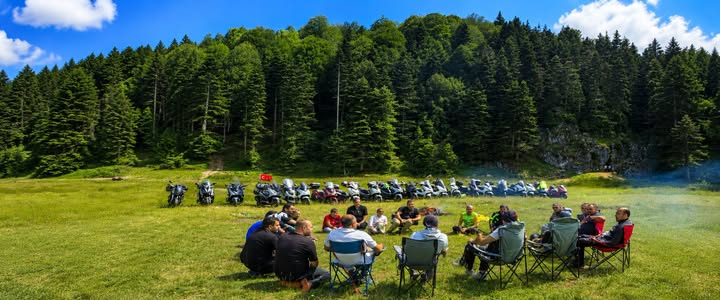 PCX Club Türkiye üyelerinin kamp buluşması